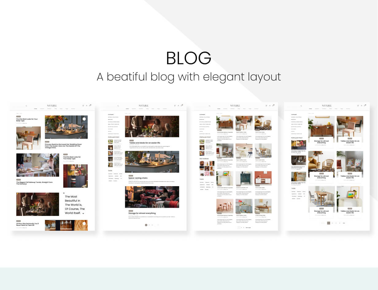 Nyture - Furniture WooCommerce Theme - 8